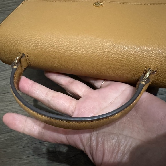 Tory Burch Camel Satchel Excellent like New! - Picture 8 of 9